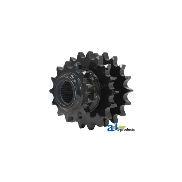 Sprocket, Stuffer Feeder, LH Drive, Triple 8" x8" x6.5"
